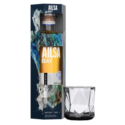 Ailsa Bay Single Malt 70cl And Glass Set - Award-Winning